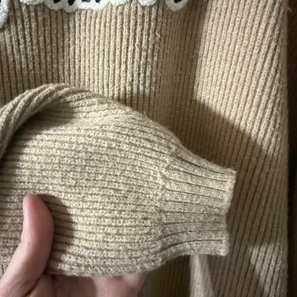 Taylor Swift Folklore Chenille Patch Sweater - image 7